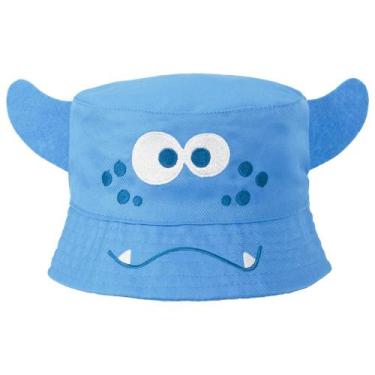 Imagem de Chapéu Lúdico Tam 52 02-04 Anos Masculino Pimpolho - Marinho/Monstro