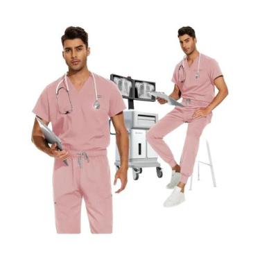 Imagem de Conjunto Unissex De Uniforme Hospitalar Para Médicos E Enfermeiros: Bl