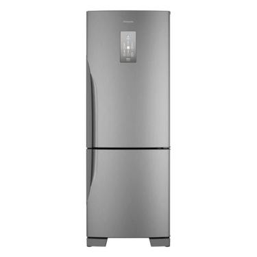 Imagem de Refrigerador Bottom Freezer Inverter Panasonic de 02 Portas Frost Free com 511 Litros Aço Escovado - NR-BB71PV7X