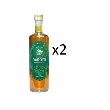 Imagem de Kit Cachaça de Jambu Meu Garoto 700ml 2 Unidades