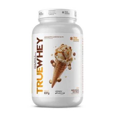 Imagem de True Whey Protein Hidrolisado e Isolado - 837g Macadamia Ice Cream - True Source-Masculino