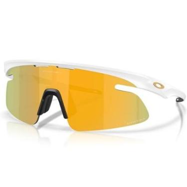 Imagem de Óculos de Sol Oakley RSLV Lite Matte White Prizm 24k-Masculino