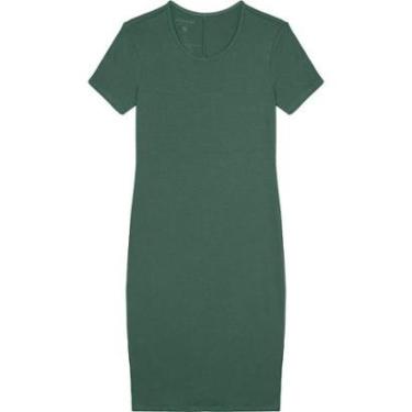 Imagem de Vestido Manga Curta Básico Viscose Stretch Malwee Ref. 89473-Feminino