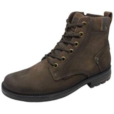 Imagem de Bota Coturno Masculina Conforto em Couro Pegada