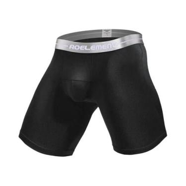 Imagem de Cuecas Boxer Masculinas Alongadas E Ampliadas, Antidesgaste E Respiráv