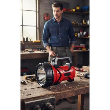 Imagem de Lanterna Super Potente Led 10W Recarregável Luz Branca - Congratulatio