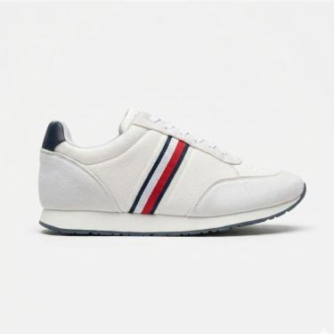 Imagem de Tênis Tommy Hilfiger Leeds Runner Mix Branco-Masculino