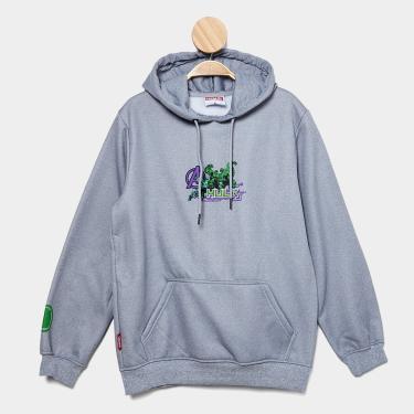 Imagem de Moletom Infantil Mooncity Silk Hulk Menino-Masculino