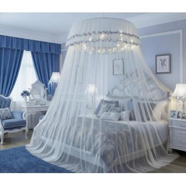 Imagem de Mosquiteiro Cama Casal Quen/king 15m Gigante Luxuoso Premium - L&D CON