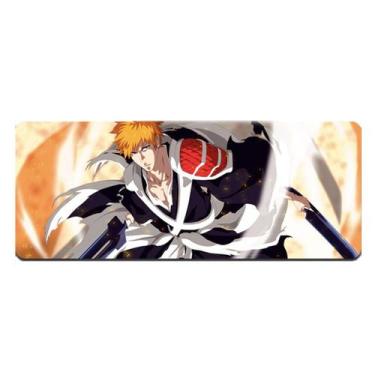 Imagem de Mouse pad para jogos Bleachs Kurosaki Ichigo Anime 80x30cm - yiweisai