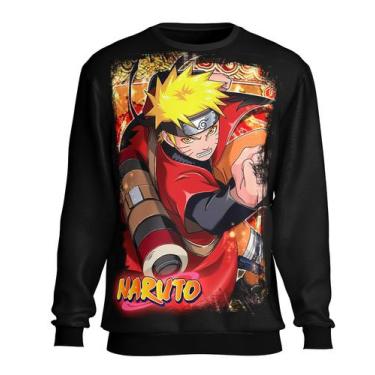 Imagem de Blusa Moletom Naruto Shippuden Agasalho De Frio Animes Top - Hella Sto