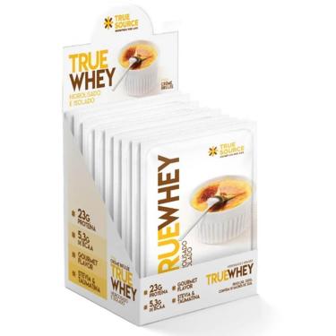 Imagem de True Whey Hidrolisado e Isolado - 10 sachês de 32g Vanilla Crème Brûllè - True Source-U...