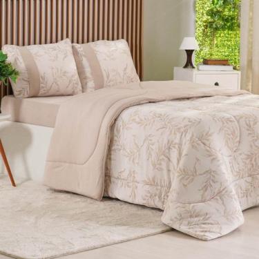 Imagem de Edredom Solteiro Bella Cama Malha 125g/m² 100% Algodão 160x220cm Bene 