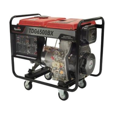 Imagem de Gerador Diesel Toyama 5500W Biv Tanque 12,5L TDG6500BX