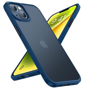 Imagem de Capa de Telefone TORRAS para iPhone 13/14 - Azul - À Prova de Choques