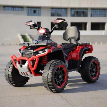Imagem de Quadriciclo Elétrico Infantil 12v Vermelho Domni