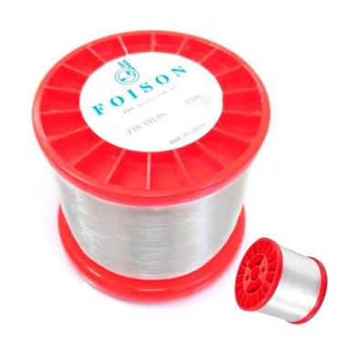 Imagem de Linha de Pesca Foison Nylon Branco 250grs - Deyu 0,70mm