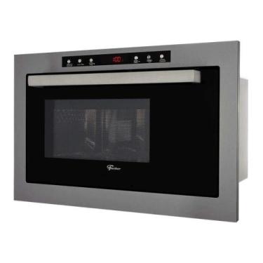 Imagem de Micro-ondas Fischer Infinity De Embutir 25l Com Dourador Grill Em Aço 