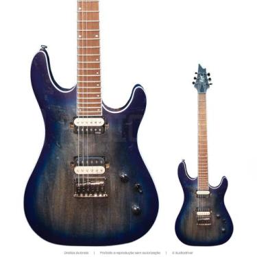 Imagem de Guitarra Elétrica Super Strato Cort KX 300 OPCB Captação EMG