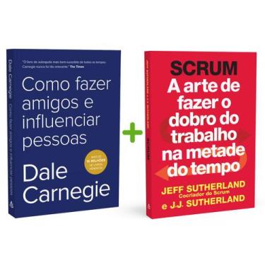 Imagem de Kit 2livros, Como Fazer Amigos e Influenciar Pessoas + Scrum, Clássico