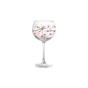 Imagem de Conjunto 2 Taças Gin Blow Cereje  Design Sofisticado em Vidro - Hauskr
