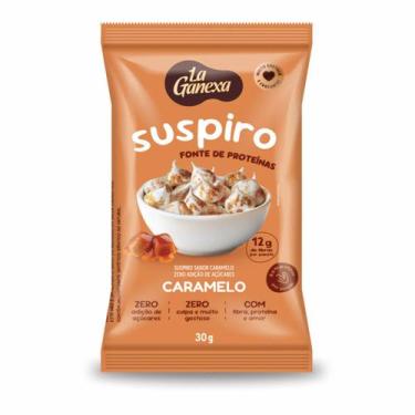 Imagem de Suspiro sabor caramelo 30g - La Ganexa