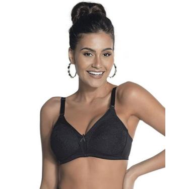 Imagem de Sutiã Sustentação Colonial Demillus 61383, Preto, 54