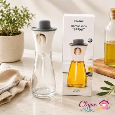 Imagem de Borrifador de Azeite Spray 150 ml Dosador Vidro - Braswei