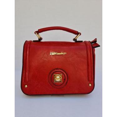 Imagem de Bolsa Feminina Transversal Pequena Tiracolo - Lucky Girl, Vermelho