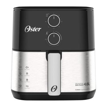 Imagem de Fritadeira Air Fryer Oster OFRT520-220 4,6L 1500W Antiaderente com Cesto Removível e Ti...