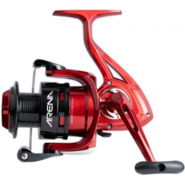 Imagem de Molinete Arena 2000 FD Drag 4,5kg Vermelho com Fricção Dianteira e Corpo em Grafite Marine Sports