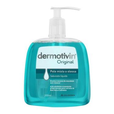 Imagem de Sabonete Líquido Dermotivin Original Pele Mista a Oleosa 300ml - GALDE