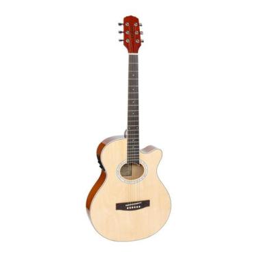 Imagem de Violão Aço Eletroacústico Giannini Performance GSF-1D CEQ, Natural Glo