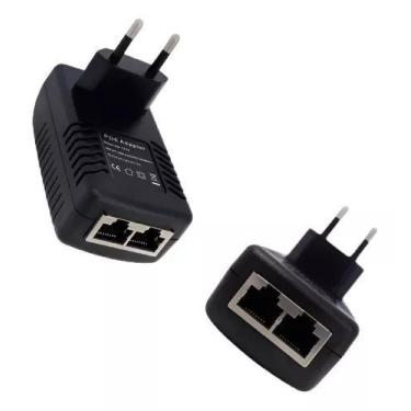 Imagem de Fonte PoE Compacta 24v 1a Access Point Roteador Rj45 Bivolt - Lotus