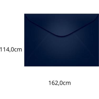 Imagem de Envelope Carta Colorido 114X162 Az.marinho P.segur 80G PCT.C/100 - SCR