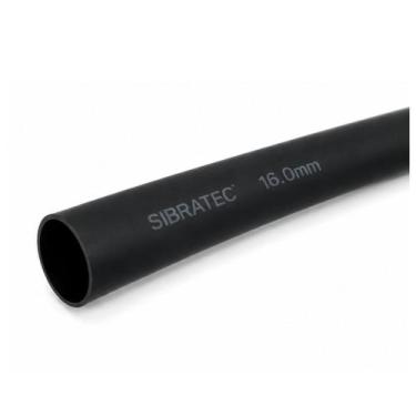 Imagem de 10 metros termo retratil 16.0mm preto sibratec