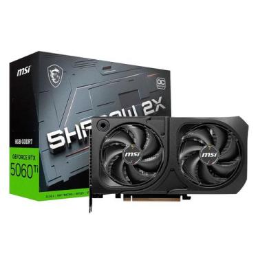Imagem de Placa de Vídeo MSI Shadow 2X OC Plus NVIDIA GeForce RTX-5060Ti 8GB GDD