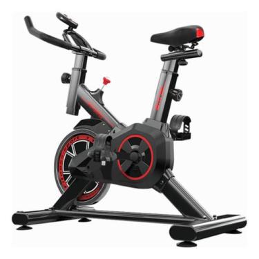 Imagem de Bike Spinning Ergométrica 00ICQ5 C Semi Profissional Monitor Cardíaco 