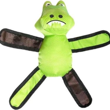 Imagem de Brinquedo para cachorro pelucia jacare - craucodilo - GERMANHART