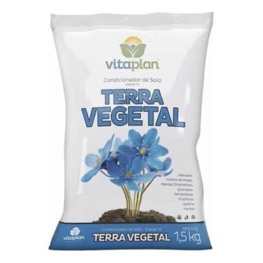 Imagem de Kit c/ 3 Terra Vegetal Plantas E Flores Vitaplan 2 Kg - NUTRIPLAN