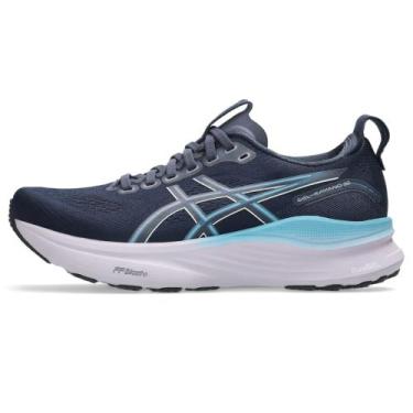 Imagem de Tênis ASICS GEL-Kayano 32 - Feminino - Azul/Azul, 35