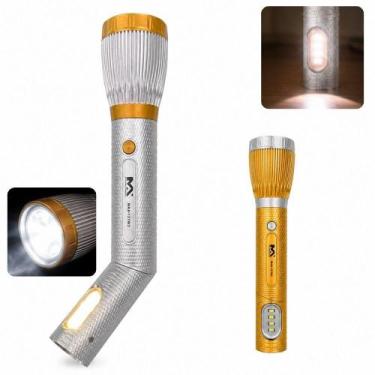 Imagem de Lanterna abjur de mesa 25cm sem fio multi leds recarregável portátil l