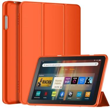 Imagem de Capa leve trifold laranja DJ&RPPQ para tablet Sony