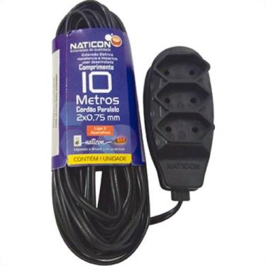 Imagem de Ext Naticon Pl 0,75 10Mt Preto