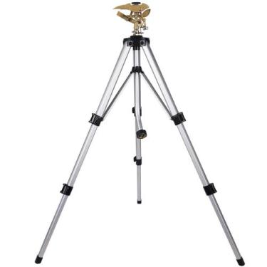 Imagem de Aspersor Biswing com Cabeça Ajustável em Liga de Zinco e Tripé 37 cm