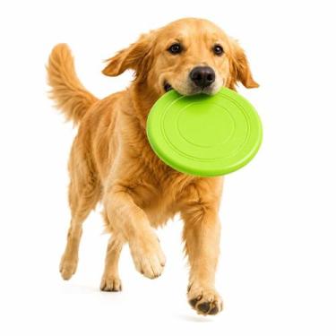 Imagem de Frisbee Para Cachorro Disco Mordedor Tpr Resistente - BJ Cambalhota, V
