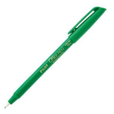 Imagem de Caneta hidrográfica Office Pen 1.0 Verde - Pilot