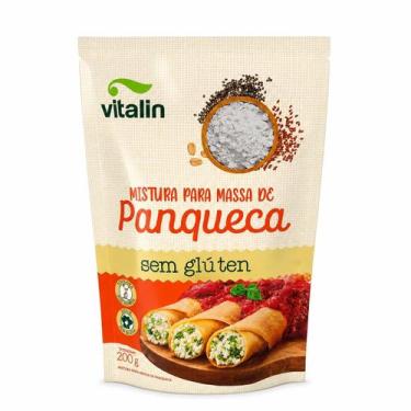 Imagem de Mistura para Massa de Panqueca 200G Vitalin Sem Glúten