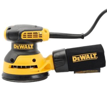 Imagem de Lixadeira Roto Orbital DWE6421-BR Aceita Lixa com Base de Velcro 110V Black + Decker