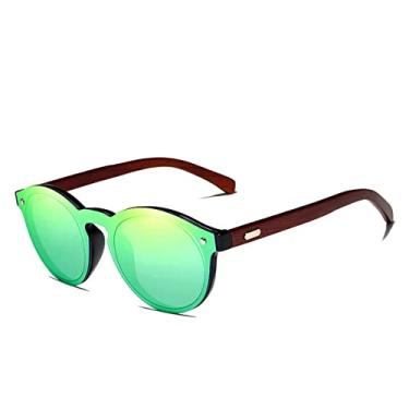 Imagem de Óculos de Sol Masculino Kingseven Hastes de Madeira Design Artesanal com Proteção Lentes Polarizadas UV400 R5790F1 (C2)